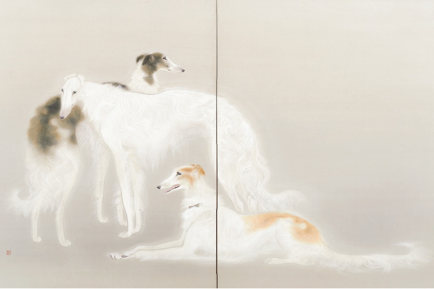 日本画家・山口華楊の展覧会が京都府立堂本印象美術館で - 静謐