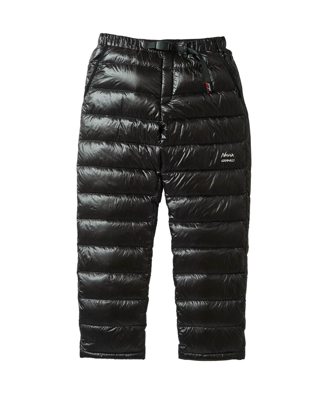 ナンガ×グラミチのコラボウェア、ロゴ入りパッカブルダウンや ナンガ×グラミチのコラボウェア、ロゴ入りパッカブルダウンや