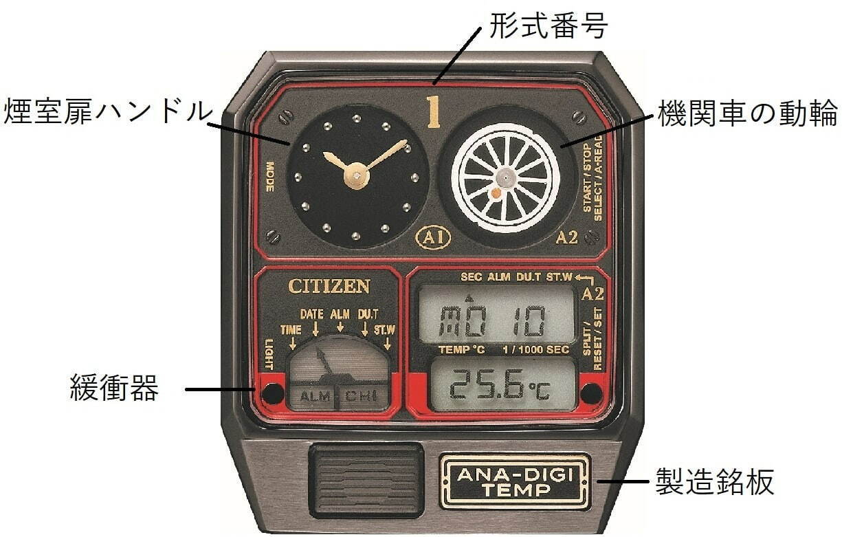 鉄道開業150周年記念　シチズン　アナデジテンプ　山手線E235系　未使用品