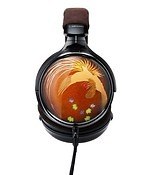 オーディオテクニカの60周年記念ヘッドホン「ATH-W2022」越前漆塗りハウジングに桜＆鳳凰の蒔絵｜写真3