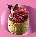 西武池袋本店22年クリスマスケーキ、”大きなリボン”のショートケーキ＆くまチョコのムースケーキ｜写真10