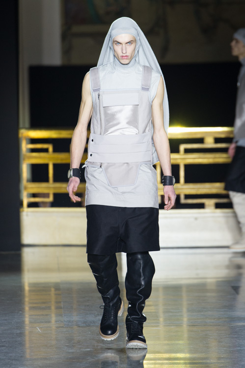 リック・オウエンス(Rick Owens) 2014-15年秋冬メンズコレクション シルエット - 写真40