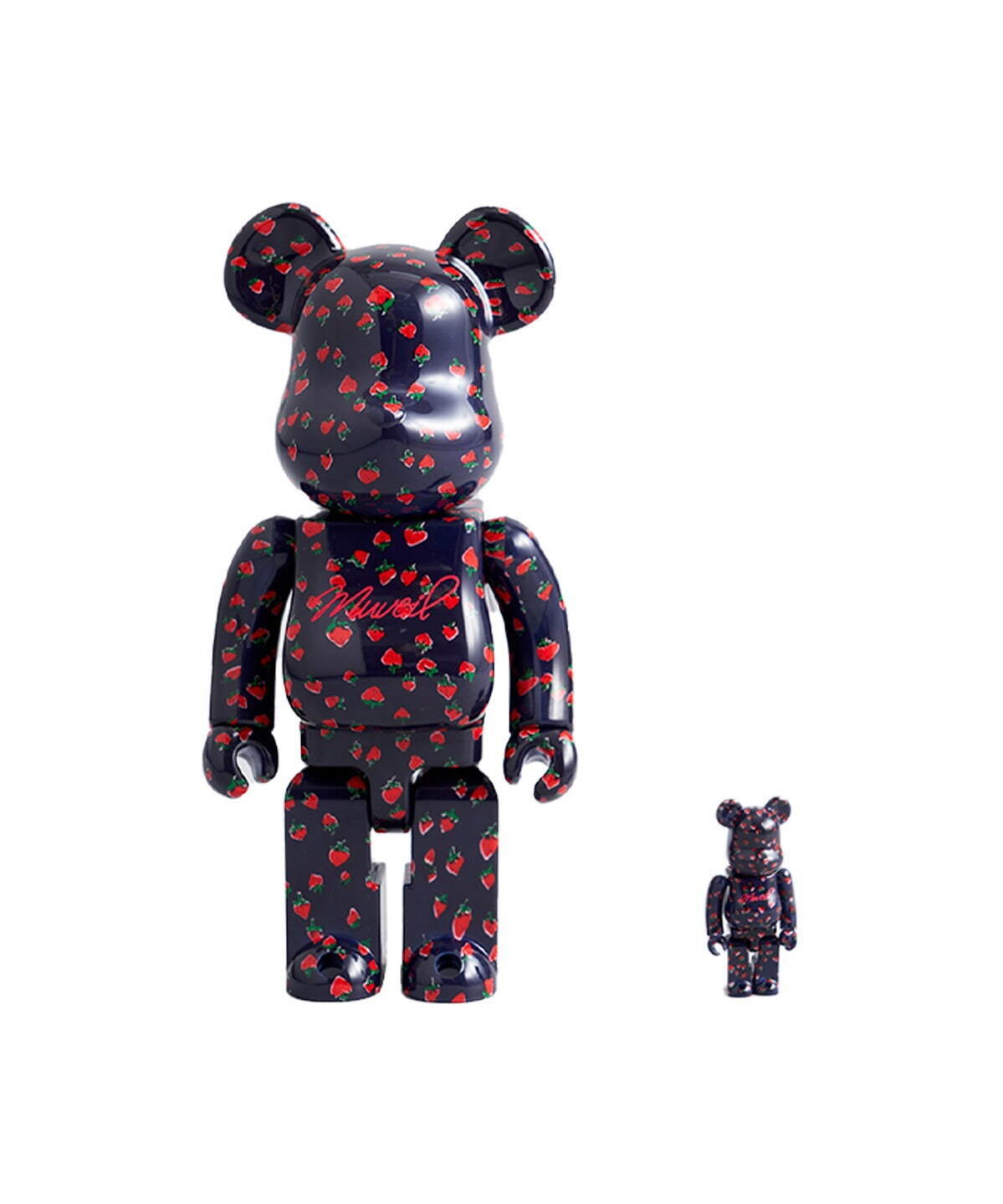 BE@RBRICK MUVEIL “Strawberry Pattern” 100%&400% 16,500円