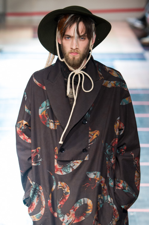 ヨウジヤマモト(Yohji Yamamoto) 2014-15年秋冬メンズコレクション ディテール - 写真28