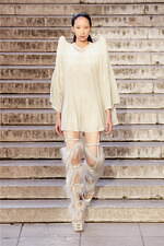 リック・オウエンス 2023年春夏ウィメンズコレクション - フォルムの対位法｜写真4