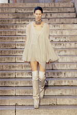 リック・オウエンス 2023年春夏ウィメンズコレクション - フォルムの対位法｜写真10