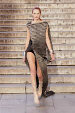 リック・オウエンス 2023年春夏ウィメンズコレクション - フォルムの対位法｜写真34