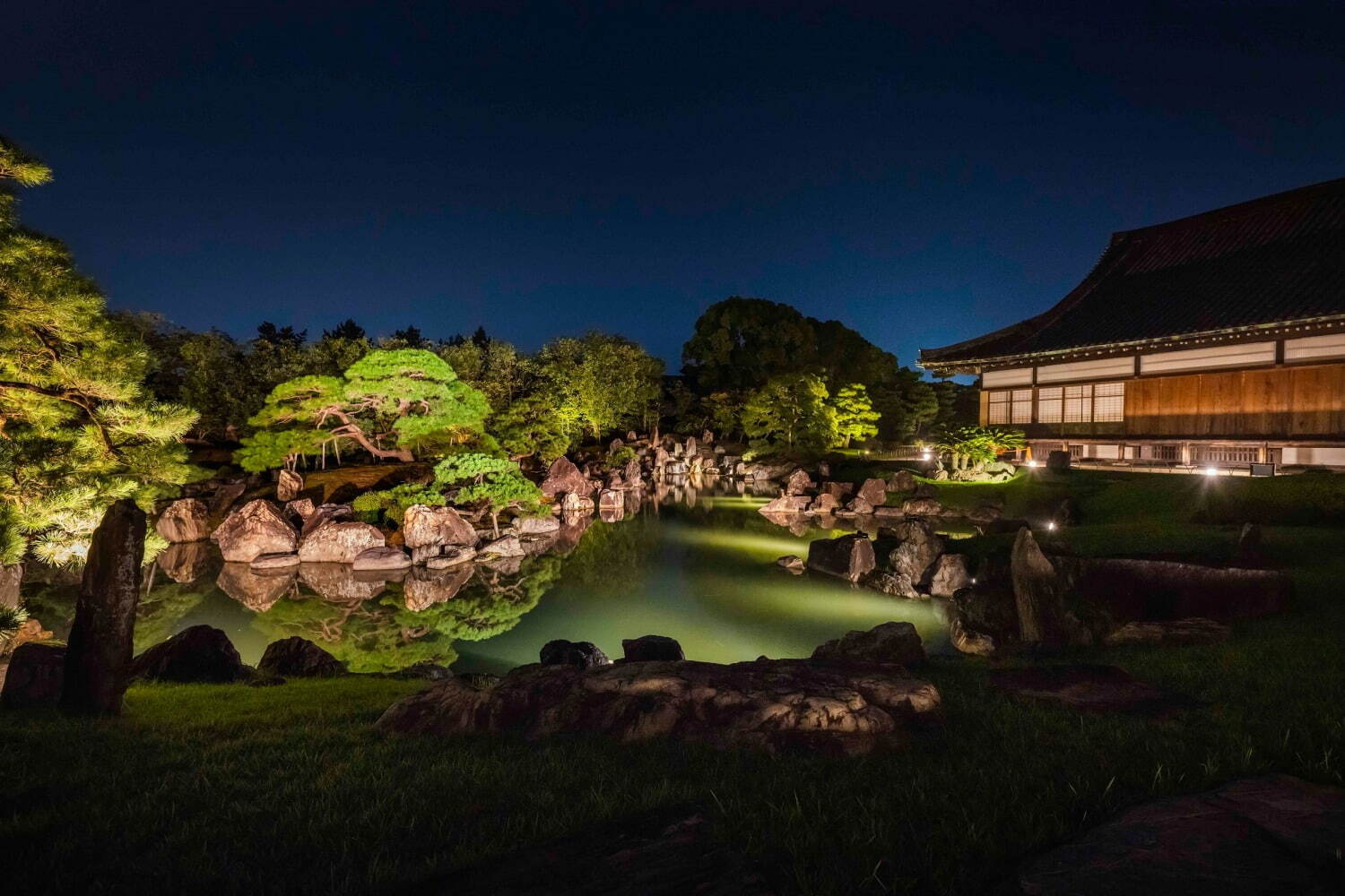 京都・二条城で「ネイキッド フラワーズ 2022」デジタルアートやライトアップで幻想的に彩る｜写真3