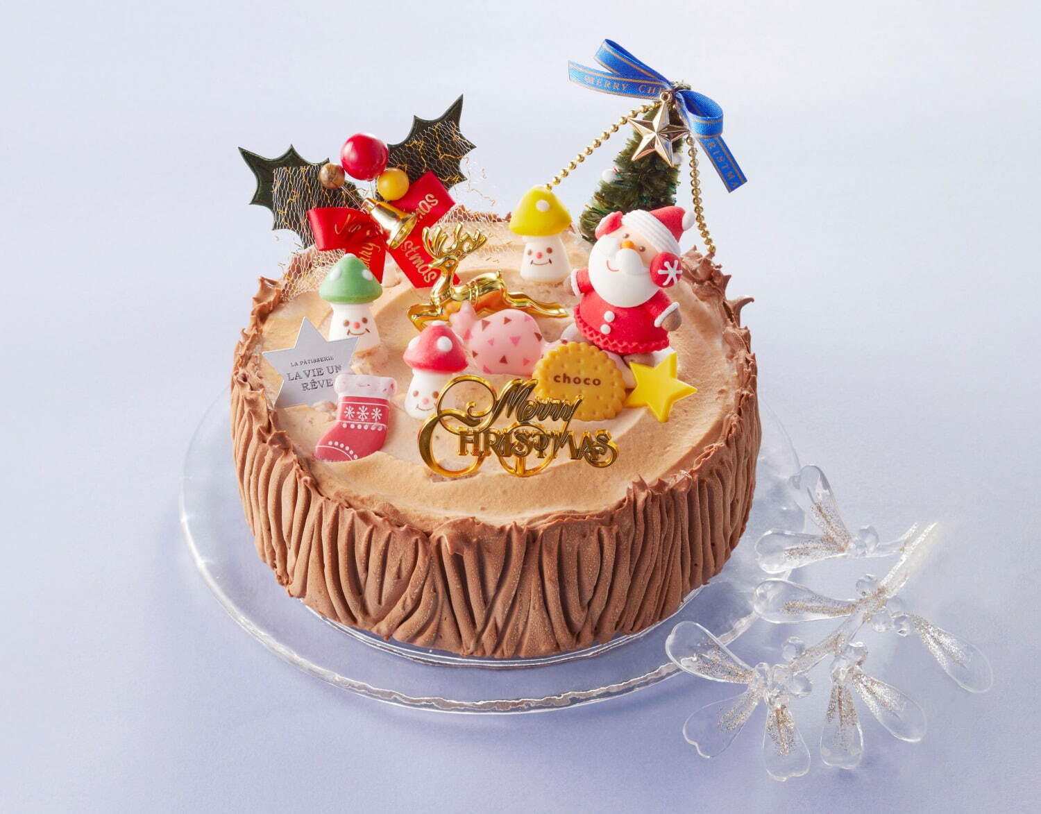 東武百貨店 池袋本店22年クリスマスケーキ、まるで”アート”いちご型チョコのショートケーキ｜写真6