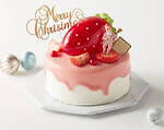 東武百貨店 池袋本店22年クリスマスケーキ、まるで”アート”いちご型チョコのショートケーキ｜写真3