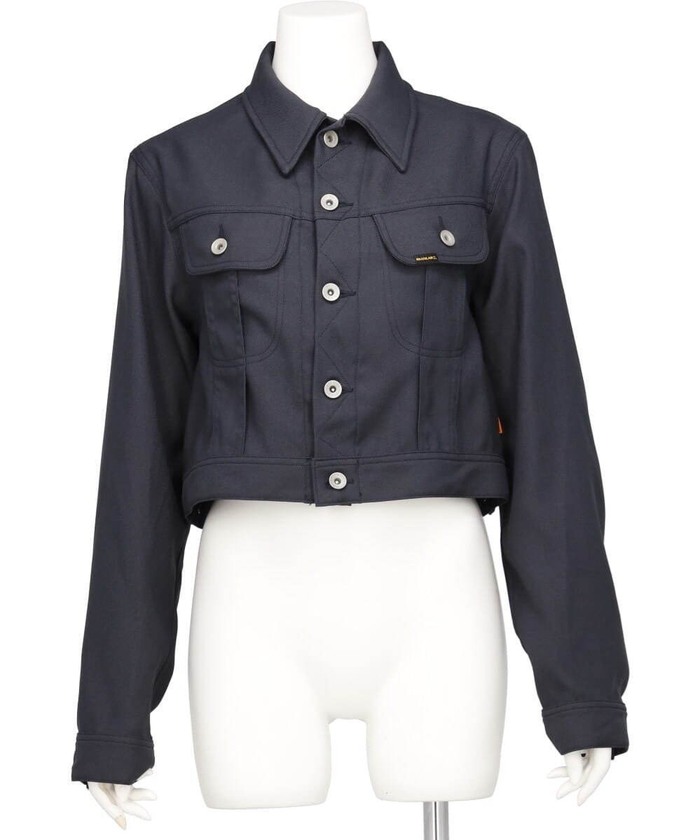 Short Hem Polyester Jacket 39,600円