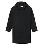 A.P.C.とミズノのコラボユニセックスコート、取り外し可能な