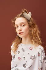 スナイデル ホーム“とろけるチョコ”モチーフのルームウェア、チョコボタン付きカーデ＆チョコ柄ワンピ｜写真5