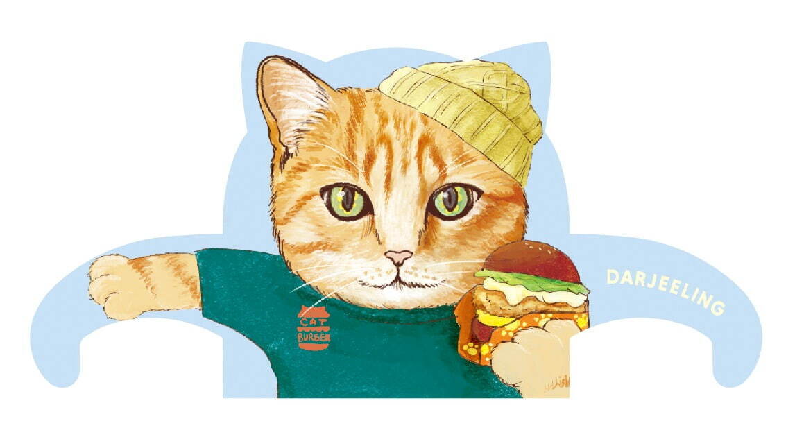 “着せ替えできる”猫型ティーバッグ、パン＆魚屋を営むネコ店主の紅茶「キャットタウン」｜写真4