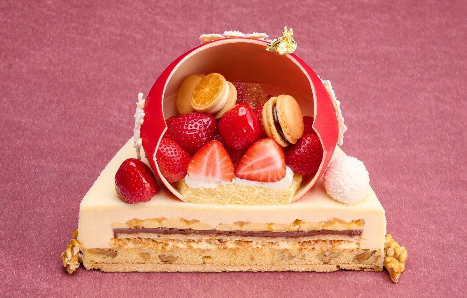 帝国ホテル 大阪のクリスマス2022、お菓子や苺を詰めた“宝石箱”ケーキなど｜写真3