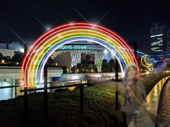 東京ドームシティのイルミネーション2022、輝く巨大ツリー＆全長約140mの光のトンネルなど｜写真10
