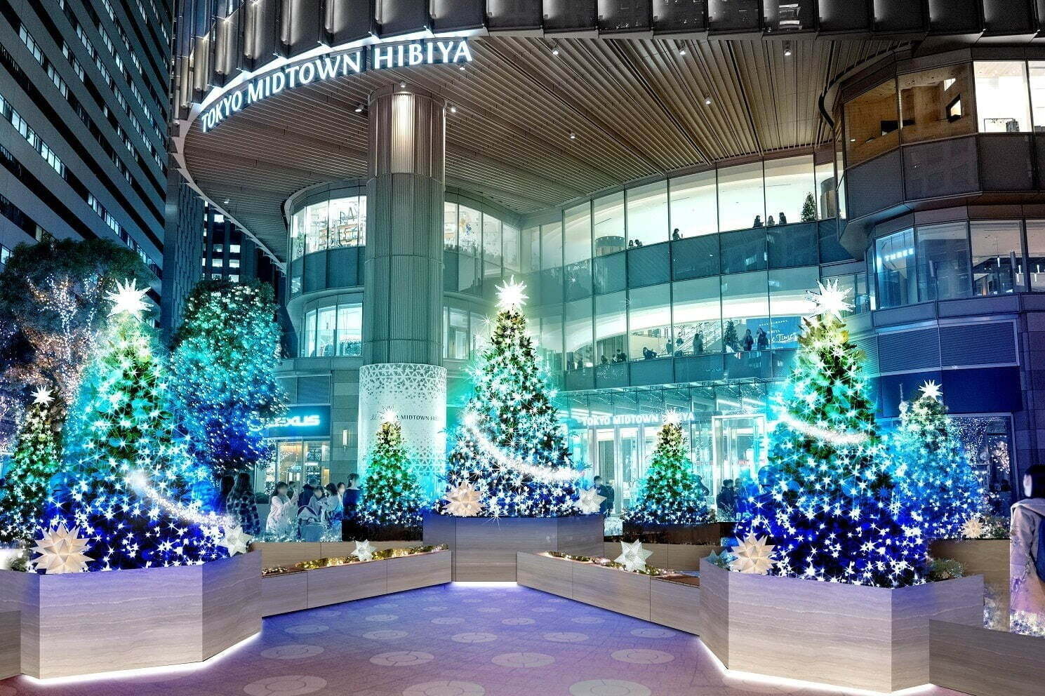 東京都内 関東のイルミネーション22冬 クリスマスデートにおすすめ 遊園地 東京ミッドタウンなど ファッションプレス