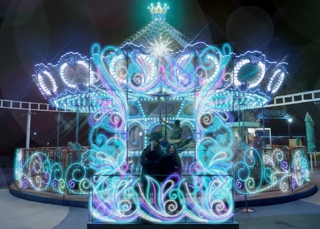 ラグーナテンボスの冬イルミネーション「光のラグーン」多彩なイルミネーションやクリスマスマーケット｜写真7