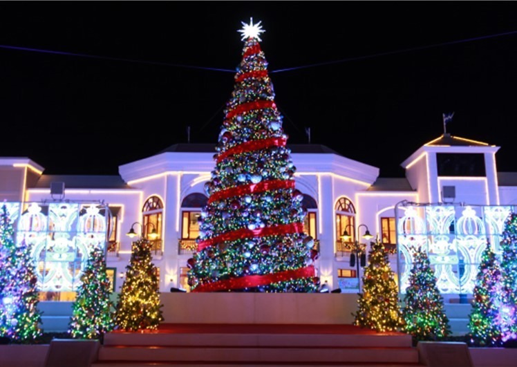 ラグーナテンボスの冬イルミネーション「光のラグーン」多彩なイルミネーションやクリスマスマーケット｜写真12