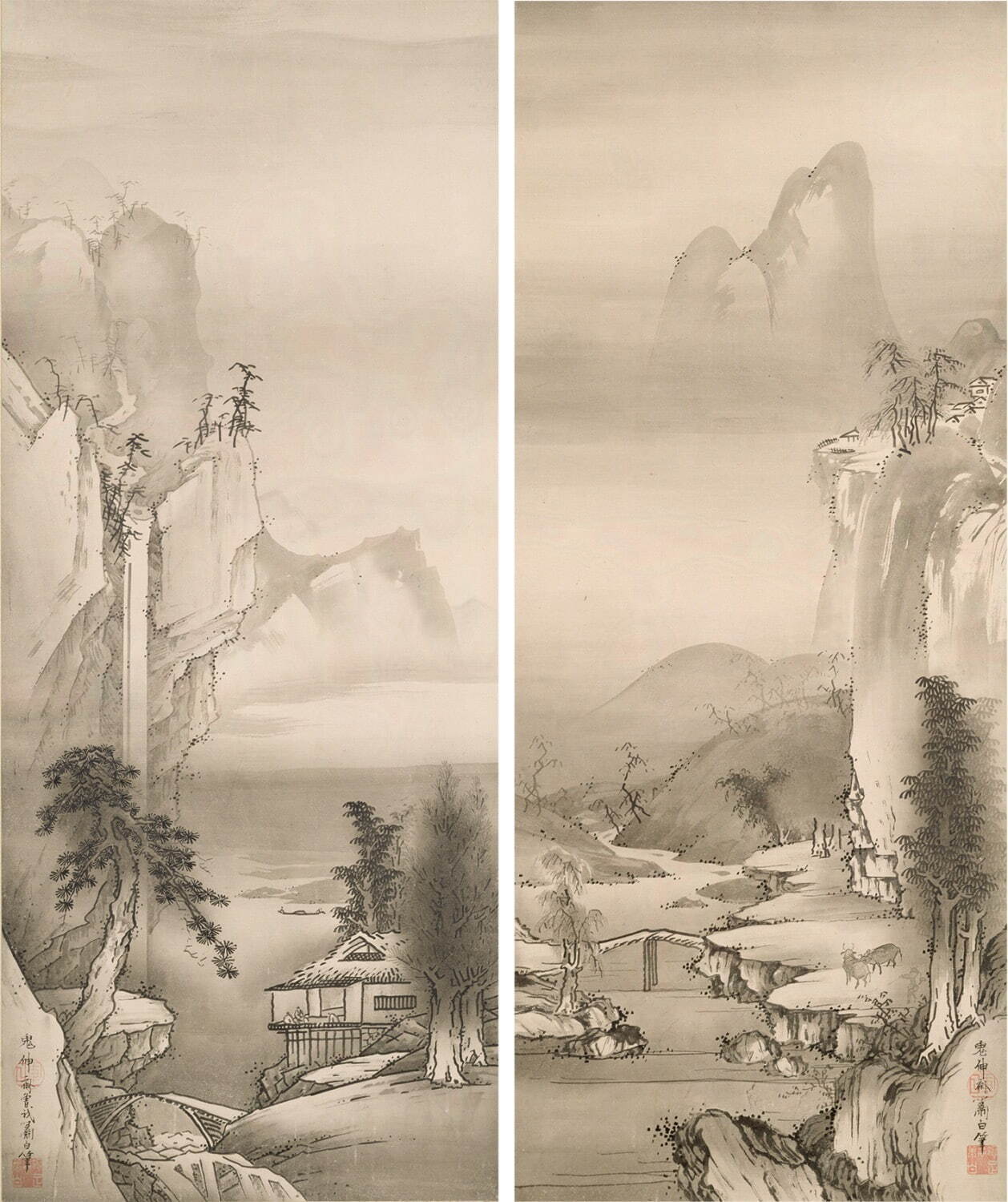 曽我蕭白《山水図》東京国立博物館
Image: TNM Image Archives