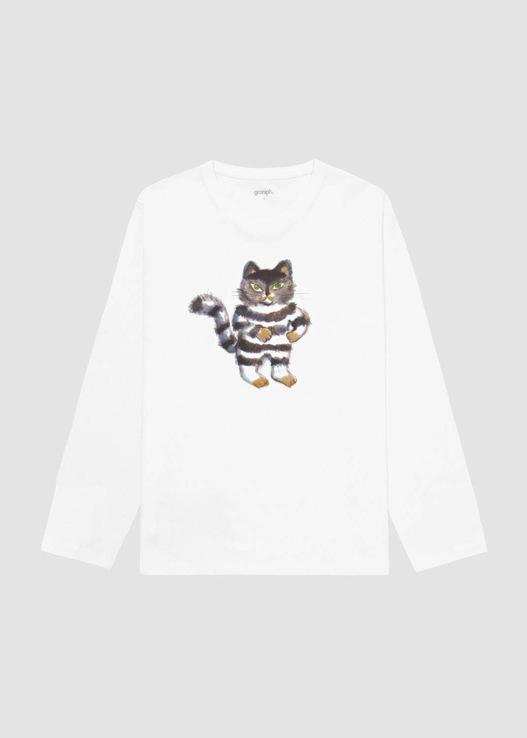 長袖Tシャツ「100万回生きたねこ」3,500円(サイズ：SS/S/M/L/XL)