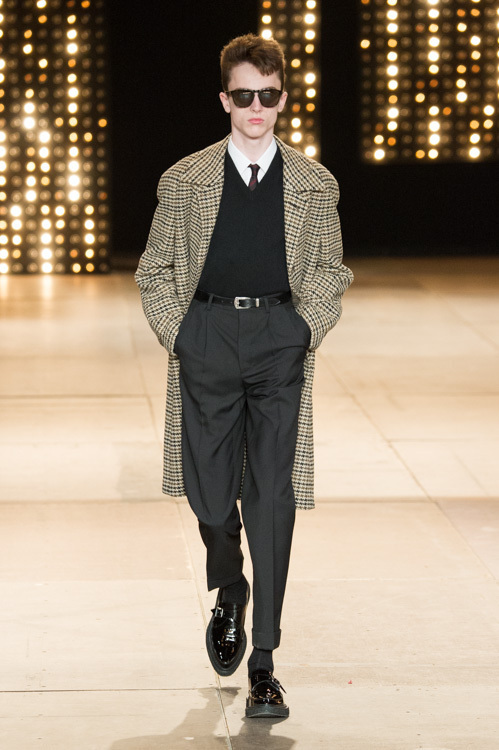 サンローラン(Saint Laurent) 2014-15年秋冬メンズコレクション シルエット - 写真3