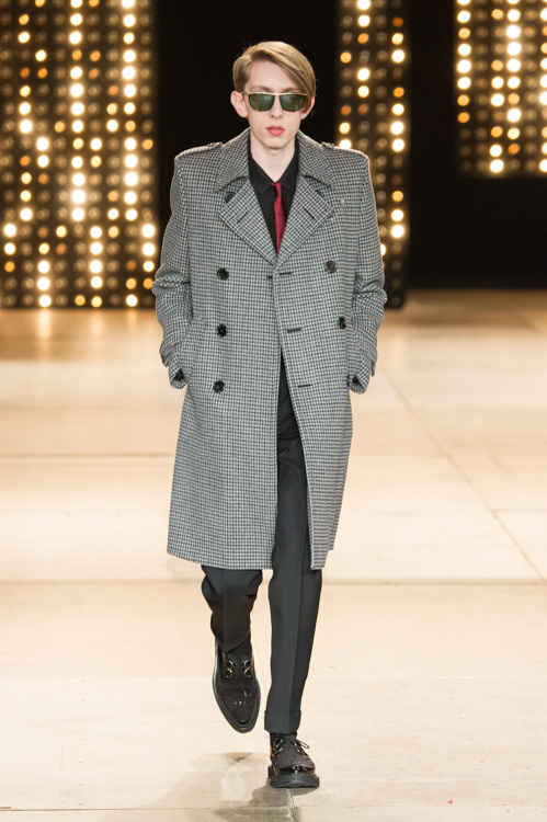 サンローラン(Saint Laurent) 2014-15年秋冬メンズコレクション シルエット - 写真15