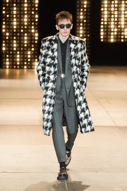 サンローラン(Saint Laurent) 2014-15年秋冬メンズコレクション シルエット - 写真25