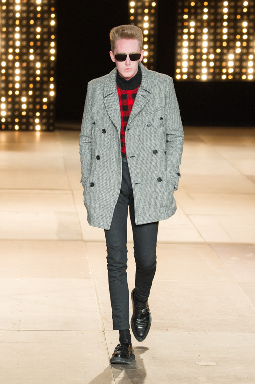 サンローラン(Saint Laurent) 2014-15年秋冬メンズコレクション シルエット - 写真33