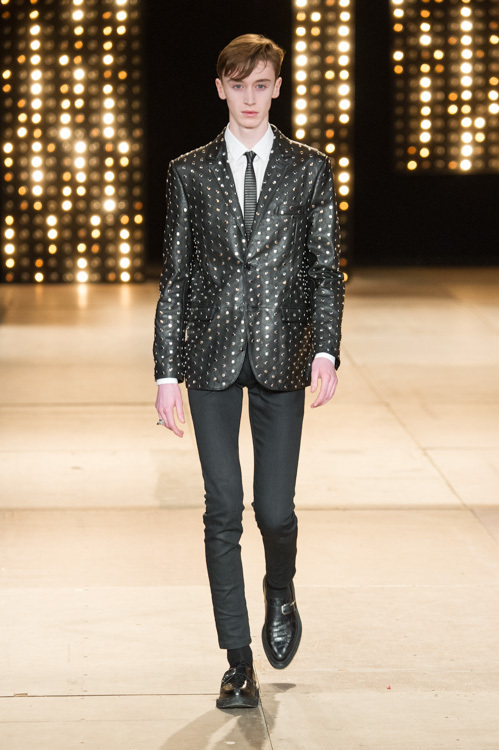 サンローラン(Saint Laurent) 2014-15年秋冬メンズコレクション シルエット - 写真44