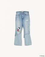 フォーサムワンから“ミッキーマウス”を編み込んだダメージセーター&2枚履きレイヤード風デニム｜写真9