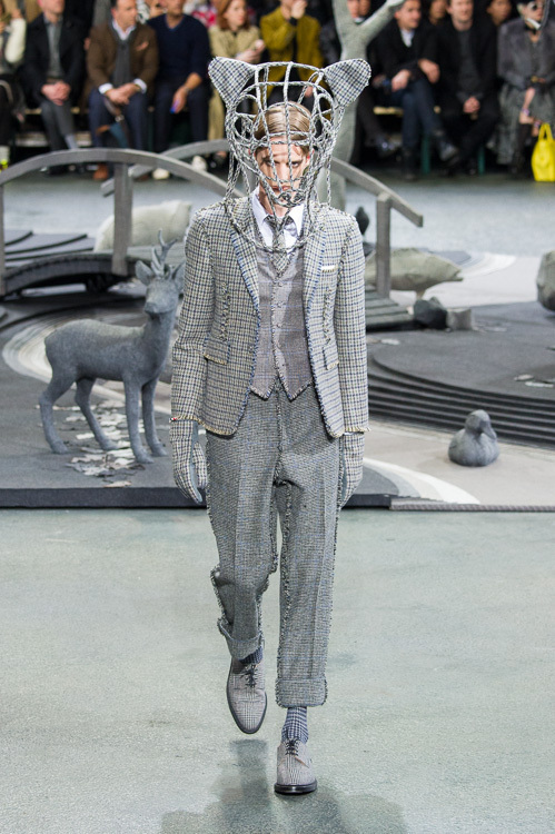 トム ブラウン(THOM BROWNE) 2014-15年秋冬メンズコレクション シルエット - 写真7