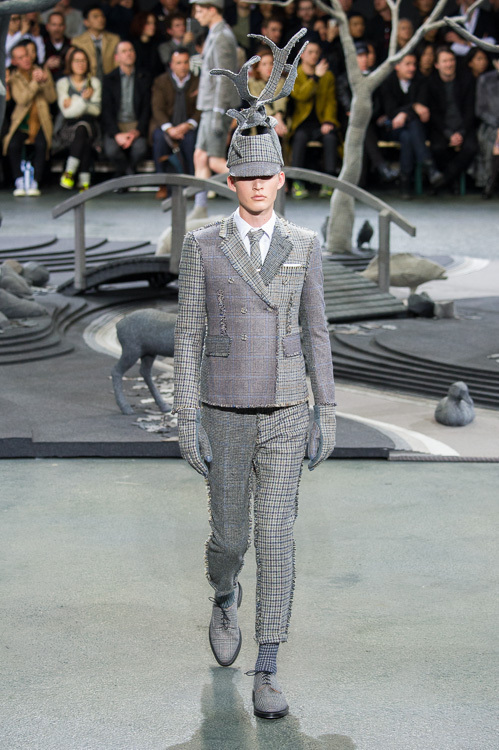 トム ブラウン(THOM BROWNE) 2014-15年秋冬メンズコレクション シルエット - 写真13