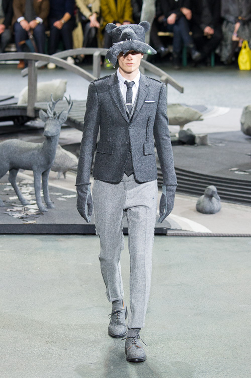 トム ブラウン(THOM BROWNE) 2014-15年秋冬メンズコレクション シルエット - 写真18