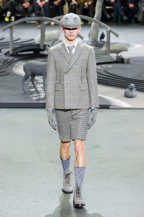 トム ブラウン(THOM BROWNE) 2014-15年秋冬メンズコレクション シルエット - 写真19