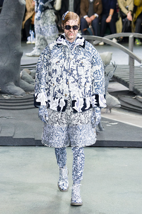 トム ブラウン(THOM BROWNE) 2014-15年秋冬メンズコレクション シルエット - 写真23