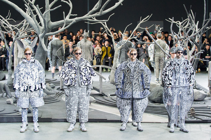 トム ブラウン(THOM BROWNE) 2014-15年秋冬メンズコレクション シルエット - 写真44