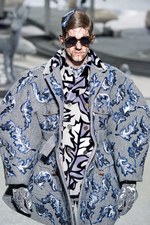 トム ブラウン ニューヨーク 2014-15年秋冬メンズコレクション - グレースーツが動物＆植物に出会って｜写真54