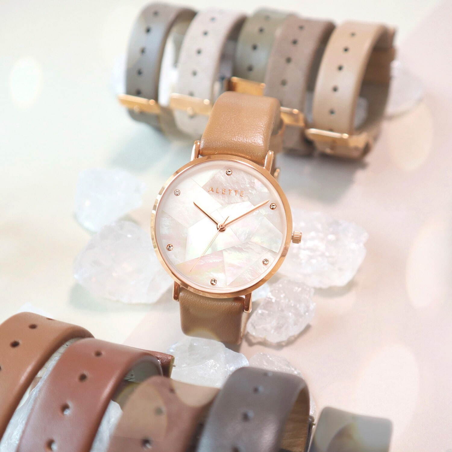 アレットブランの腕時計「リリーコレクション」に“選べる33色”の ...