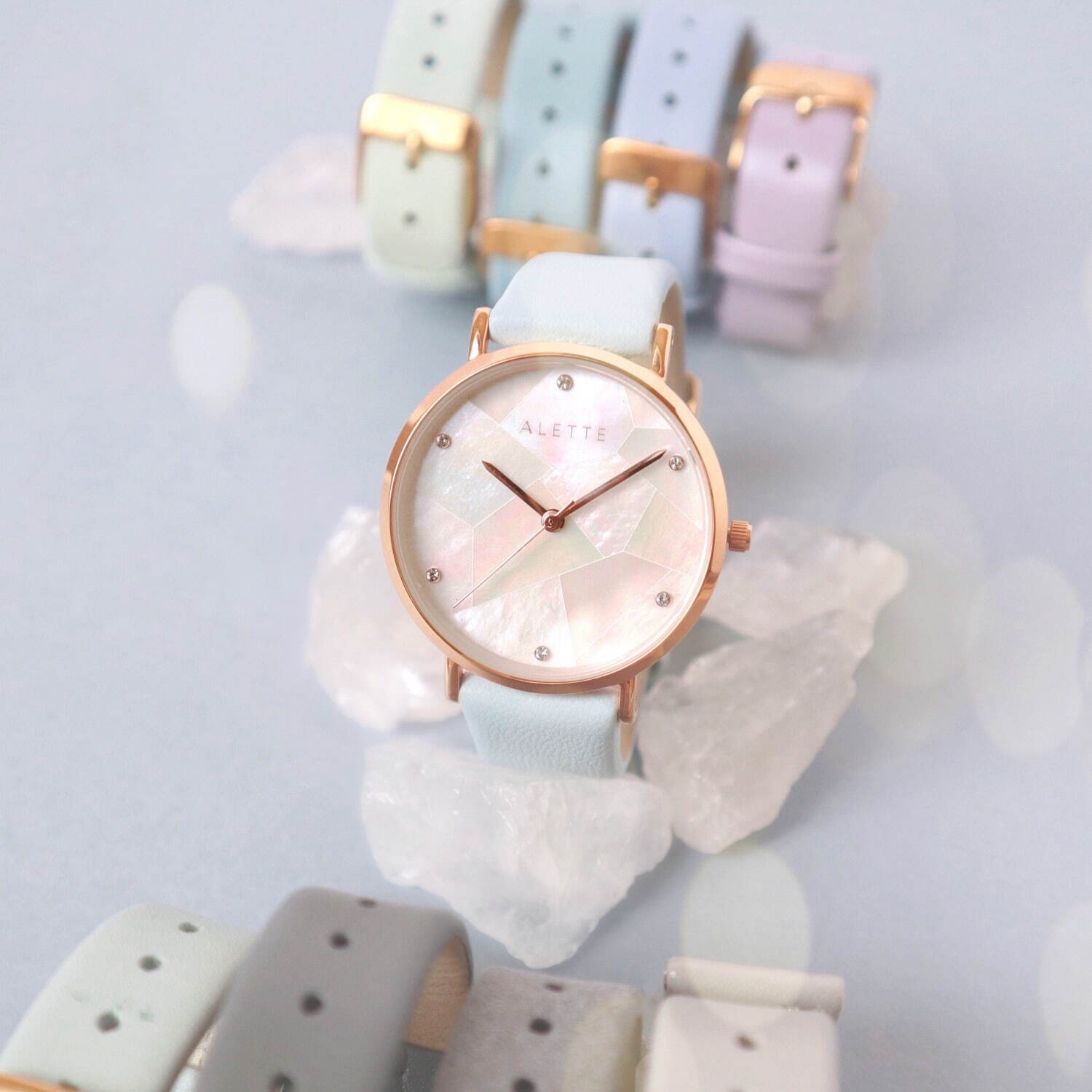 アレットブランの腕時計「リリーコレクション」に“選べる33色”の ...