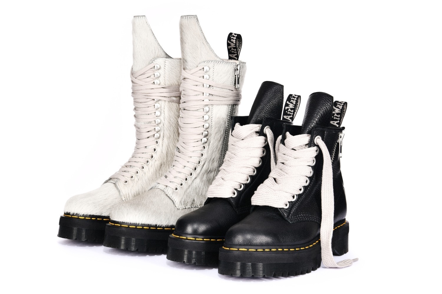 リックオウエンス ×ドクターマーチン/Dr.Martens シューレースデザイン