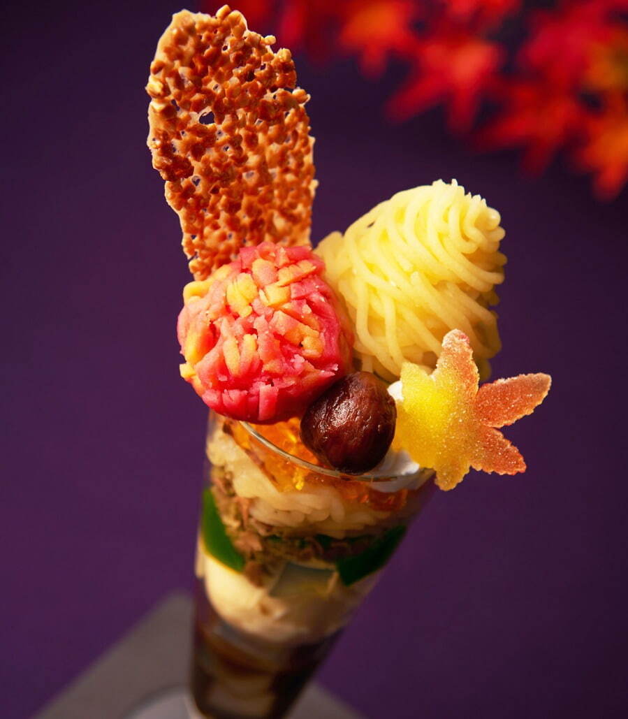 伊藤久右衛門(Itohkyuemon) もみじ抹茶パフェ｜写真1