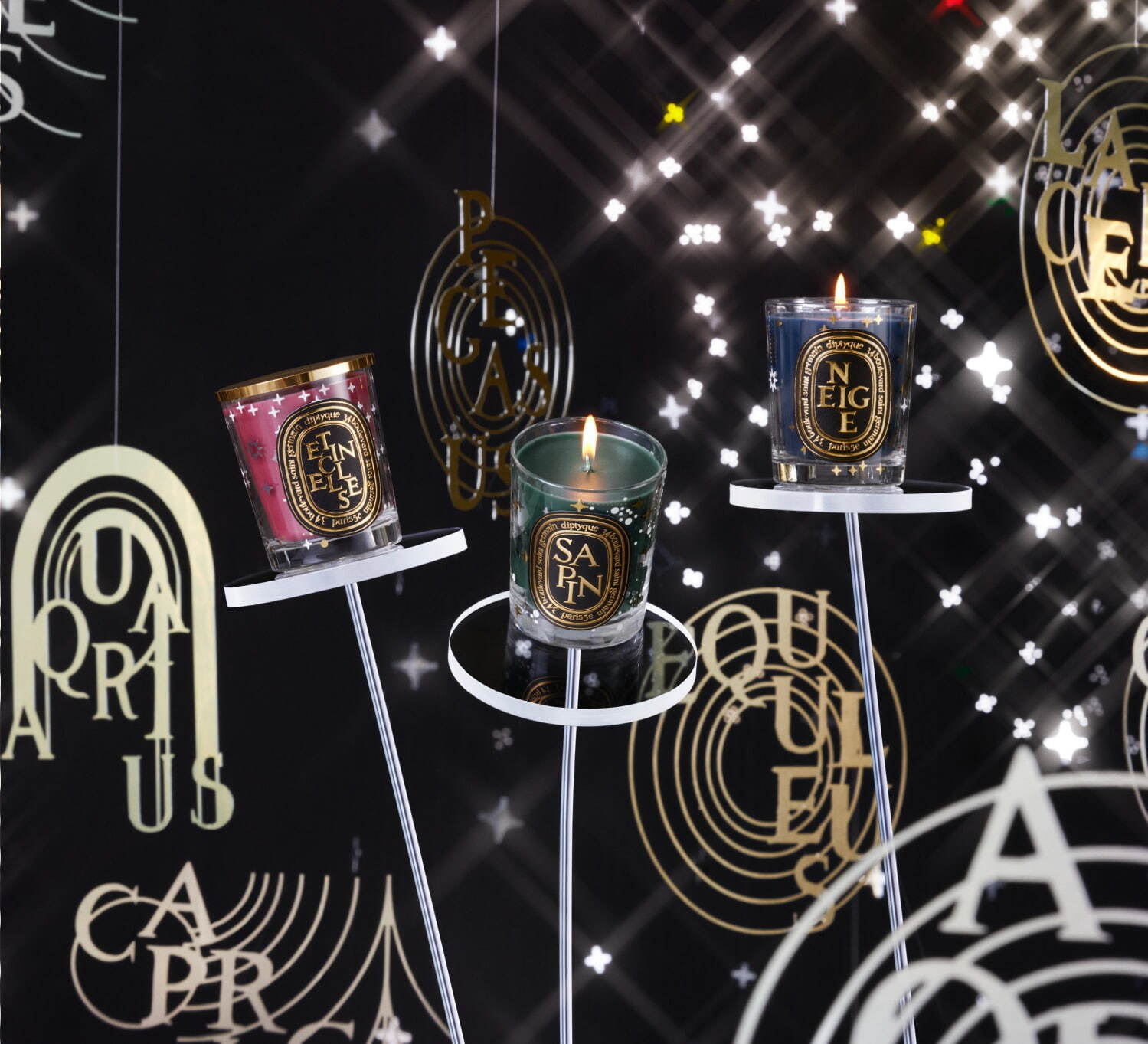 DIPTYQUE ディプティック 2022クリスマスコフレ ミニキャンドルセット ...