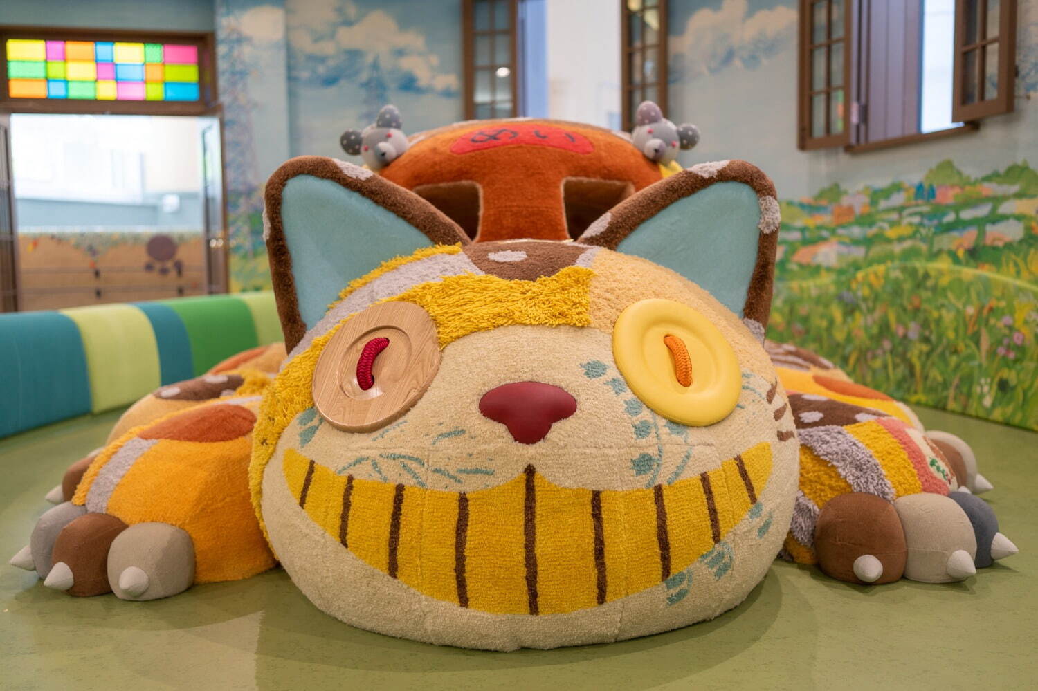 ジブリパーク限定ぬいぐるみ　M 大倉庫　タグ付き　かしら　千と千尋　Ghibli ジブリパーク限定】大倉庫 かしら ぬいぐるみM タグ付き 千と