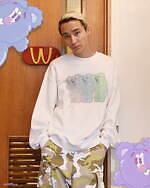 ランド バイ ミルクボーイ“ちょっぴりホラー”なベア柄MA-1、台湾のアーティストとコラボ｜写真3