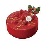 小田急百貨店新宿店22年クリスマスケーキ、真っ赤なバラを連ねた”リース型”ケーキなど｜写真9