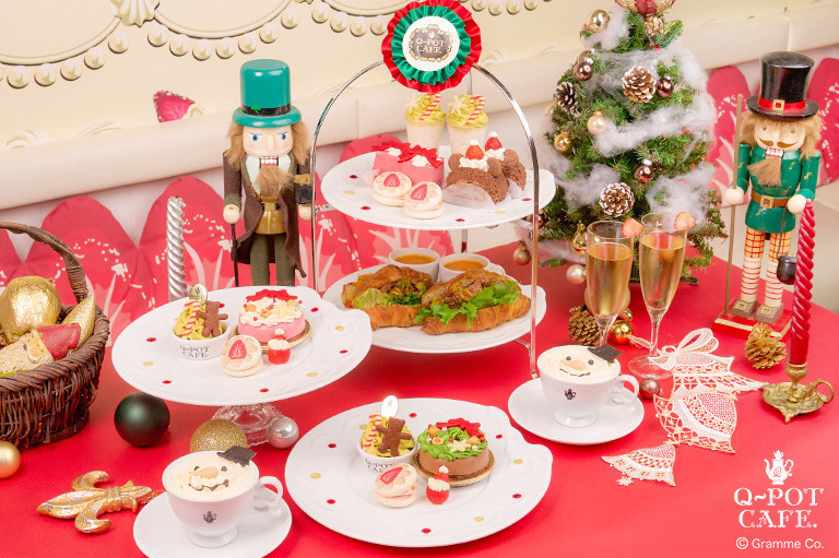 エスプレッソ｜ Q-pot CAFE.のクリスマス、アフタヌーンティー&“雪だるま”モチーフのドリンク