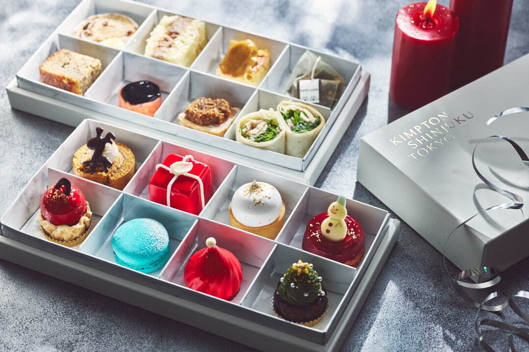 キンプトン新宿東京のクリスマスアフタヌーンティー“ハーブ×チーズ”がテーマのスイーツ9種｜写真4