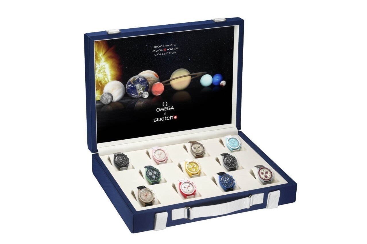 オメガ×スウォッチ「ムーンスウォッチ ツアー」“惑星モチーフ”の腕時計を販売する車が日本各地に