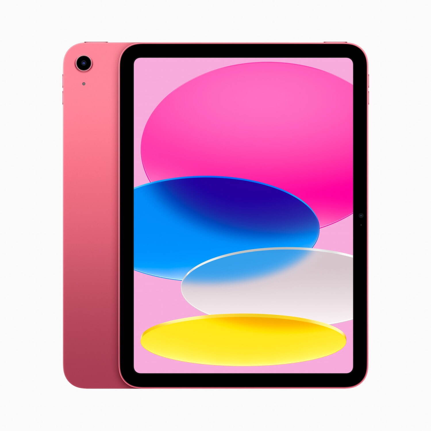 アップルから新型「iPad」発売、ブルー・ピンク・イエロー・シルバーの色鮮やかなカラバリで｜写真2